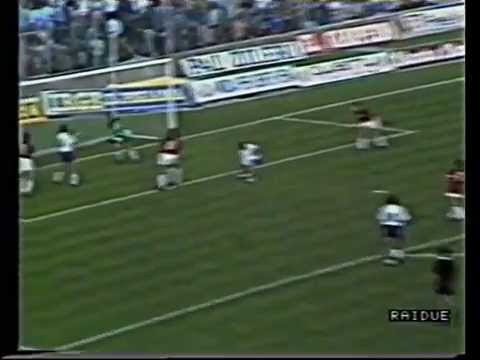 1988/89, Serie A, Milan - Fiorentina 4-0 (01)