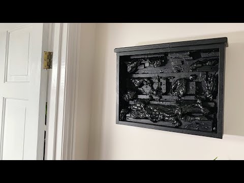 Broken Easel 1 - Original Abstract Sculpture By Samuel Deacon Art