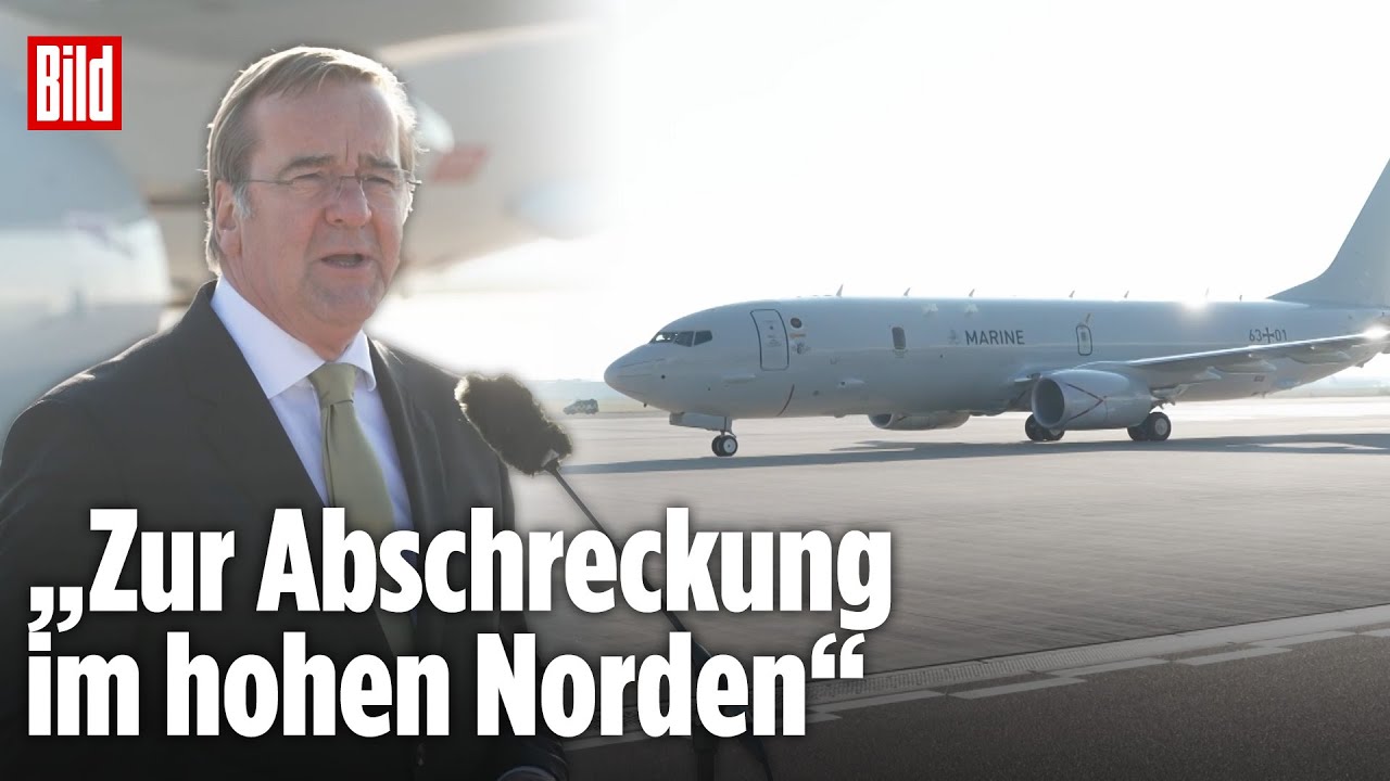 Berlin: Neuer U-Boot-Jäger P8-A Poseidon an deutsche Marine übergeben