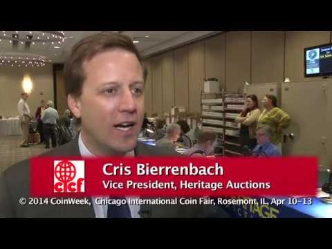 Heritage Sells Ancient and World Coins in Chicago at CICF Conventions. VIDEO: 2:02.