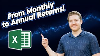 How to Annualize Monthly Returns in Excel (Simple vs Log + Standard Deviation)