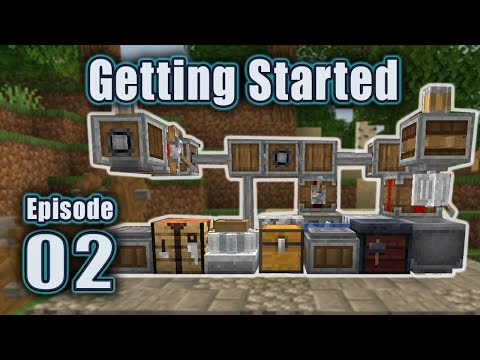 Getting Started: Ep 2 - Minecraft Create Above and Beyond
