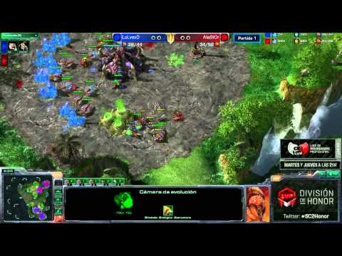 LoLvsxD vs AlaStOr (ZvZ) - Division de Honor - Grupo D Ronda 3