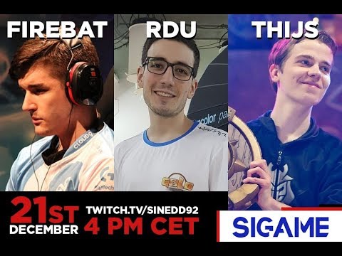 Firebat, RDU and Thijs in an intellectual HS show SIGame. Season 4, Episode 1.