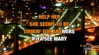 Have You Seen Mary : Sponge | Karaoke with Lyrics
