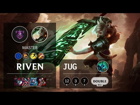 Riven Jungle vs Hecarim - EUW Master Patch 10.25b