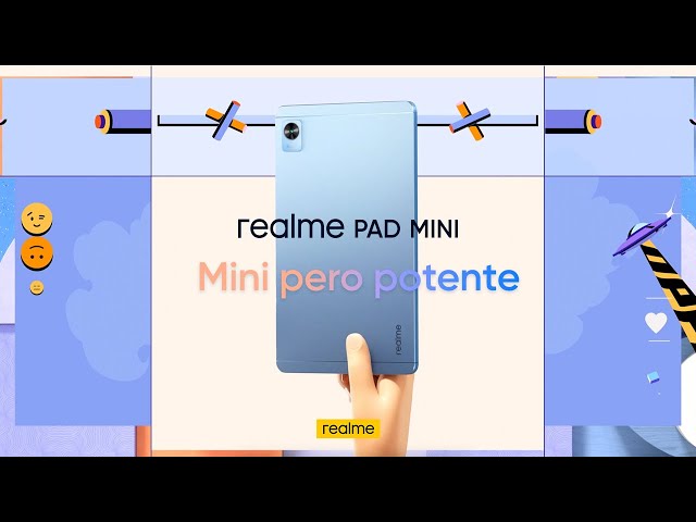 Realme Pad Mini 4/64GB Azul video