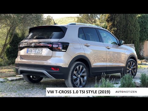 VW T-Cross 1.0 TSI 115 PS Style 2019 Fahrbericht, Test, Review