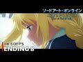 Sword Art Online Ending 8 4K 60FPS Creditless CC