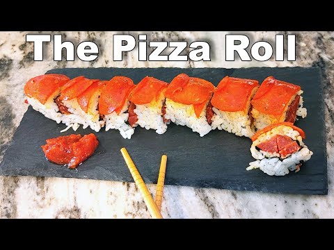 The Pizza Sushi Roll - Sushi Anything