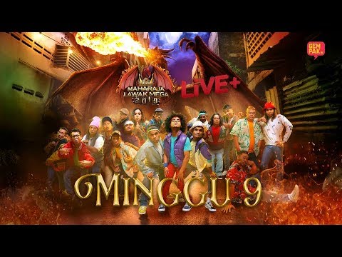 Live Maharaja Lawak Mega 2019 Live Minggu 9