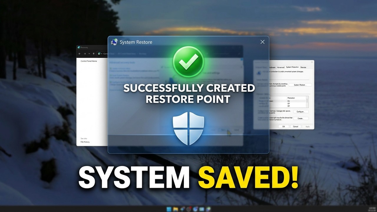 How to create a system restore point in Windows 11 (Quick and Easy)