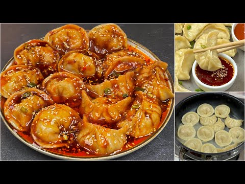 ৫ মিনিটে চিকেন মোমো⁉️Chicken Dumplings (A-Z) Recipe | How to Make Soft,Juicy &🔥Spicy Dim Sum At Home