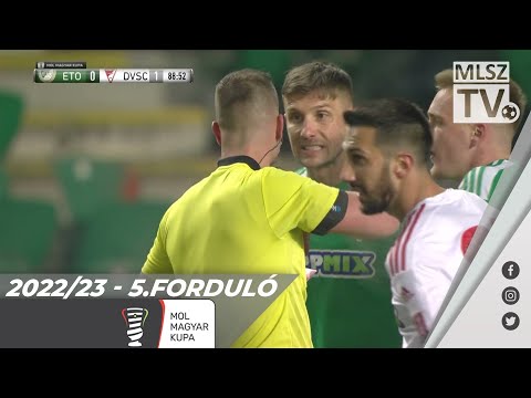 ETO FC Győr - DVSC | 1-2 (0-1) | Magyar Kupa | 5. forduló | MLSZTV