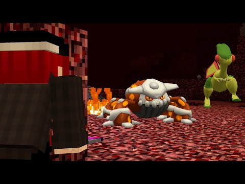 Heatran, O Lendário Pokémon Lava no Minecraft Pixelmon