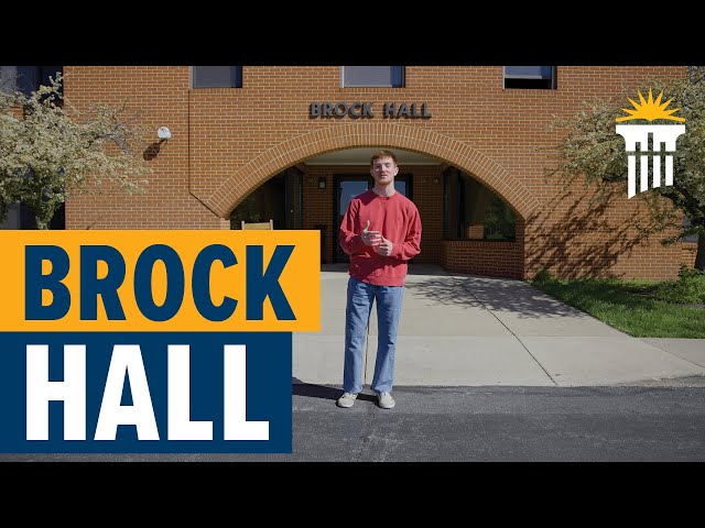 Thumbnail for video titled: Welcome to Brock Hall! | Dorm Tour