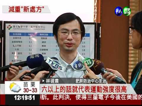 減重"新處方" 教你選對運動瘦身