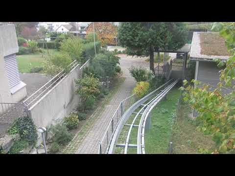 Schrägaufzug Schaffhausen Randenstrasse Talfahrt