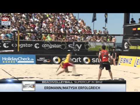 Beach-Volleyball: Erdmann/Matysik erfolgreich in Binz