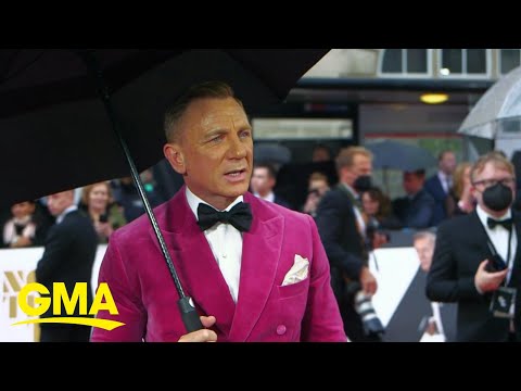 Behind the scenes of star-studded premiere of new James Bond film l GMA