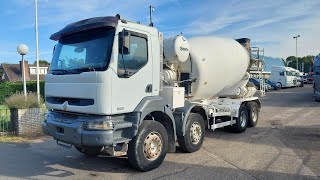Renault Kerax 370 8x4 Mixer Steel betonmixer te koop - Foto 4 | Machineryline NL Renault Kerax 370 8x4 Mixer Steel betonmixer | Foto 4 - Machineryline