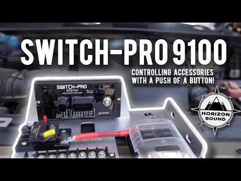 Installing the SWITCH PRO 9100 in the Tacoma - Controlling accessories with the touch of a button!