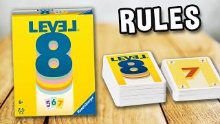 How to play LEVEL 8 card game (official rules, instructions and gameplay) | Spielregeln TV