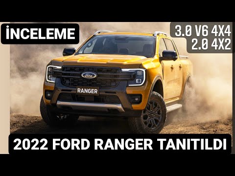 Yeni FORD RANGER 2022 İnceleme - AMAROK İle Aynı Alt Yapıya Sahip - 2.0 4x2 ve 3.0 V6 4x4
