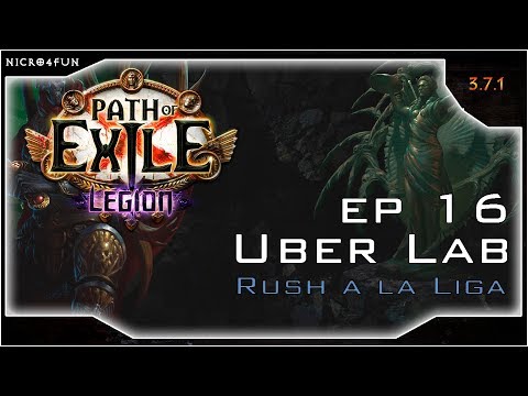 PoE - EP 16 - Uber Lab - Witch Elementalist Golems [Legión]