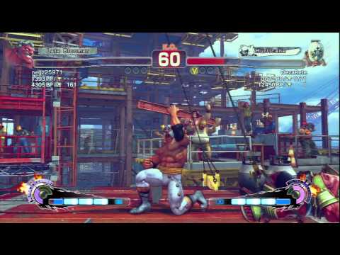 negz25971 (Hakan) Vs DezaRete (El Fuerte) SSF4 AE Ranked Matches - PSN