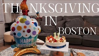 VLOG✨Thanksgiving in Boston with In-Laws
