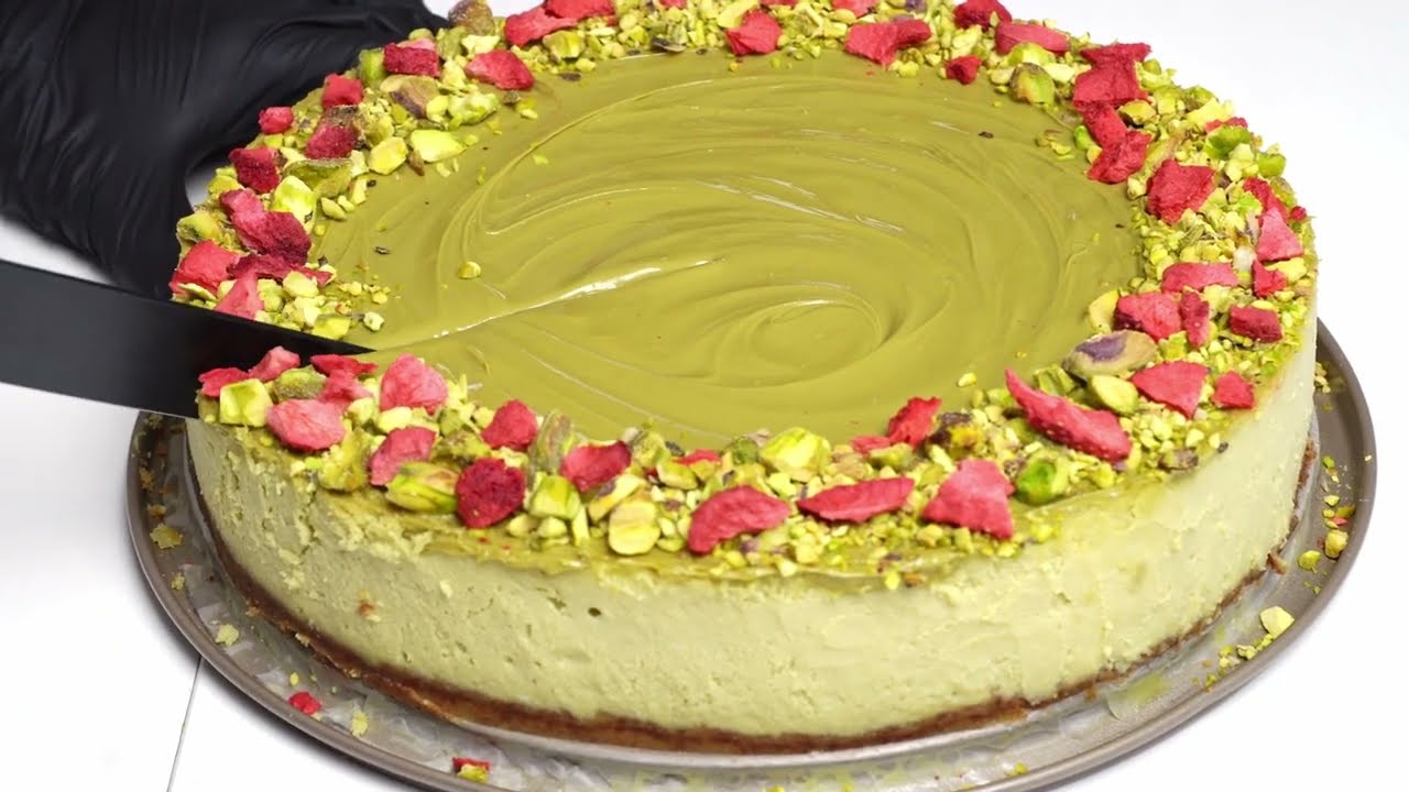 Mocno PISTACJOWY SERNIK Który Zwali Cię z Nóg!