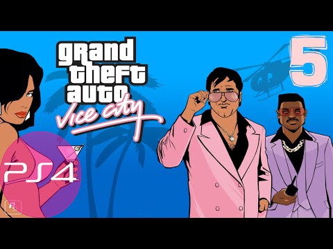 GTA Vice City PS4 HD - Gameplay Walkthrough Part 5 -  Let's Play Playthrough Review