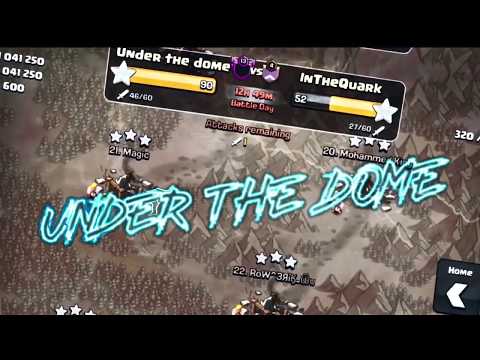 Under the dome Vs ITQ (pay clan) | amazing raids Th12 🔥🎬