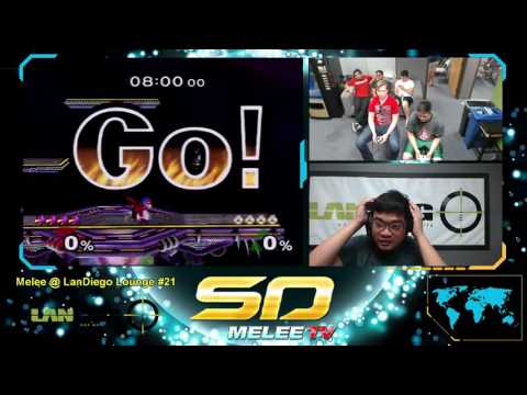 Melee @ LDL #21 - Full Stream - SSBM