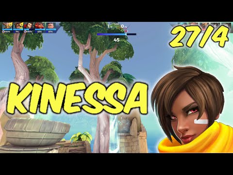 KINESSA 27/4 140K BIG DAMAGE | Paladins Gameplay GRANDMASTER