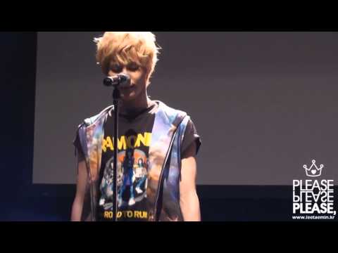 110722 Taemin @ Japan ( Replay Acoustic ver. )