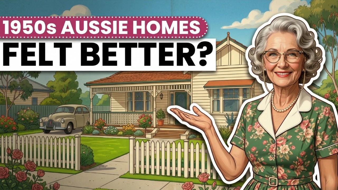 Why 1950s Australian Homes Felt So Different from Modern Houses (You'll Want to Go Back)