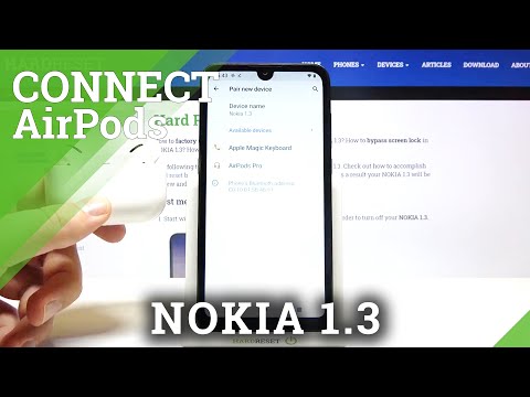 How to Pair AirPods with NOKIA 1.3 – Bluetooth Connection