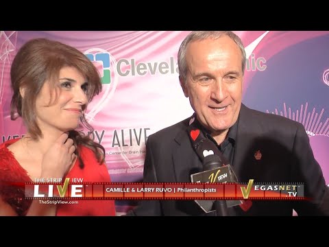 Camille and Larry Ruvo (showcase), Keep Memory Alive, Power of Love Gala 2011, Bellagio Las Vegas