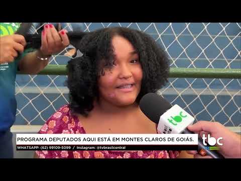 Jornal Brasil Central |10-04-26| Programa Deputados Aqui está em Montes Claros de Goiás