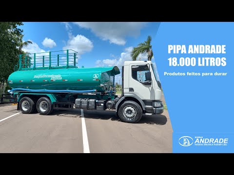 Water Tank Truck ANDRADE 18,000 Liters