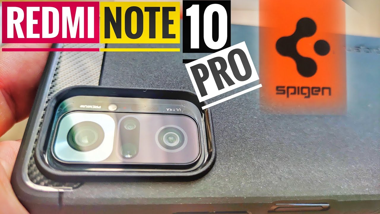 SPIGEN Rugged Armor Xiaomi Redmi Note 10 PRO [Redmi Note 10 Pro Max] Case Cover