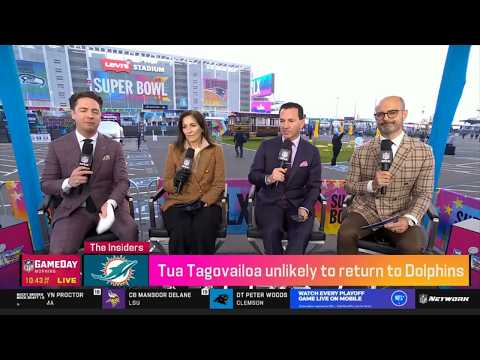 NFL GameDay Morning | Ian Rapoport update: Dolphins will attempt to trade Tua Tagovailoa