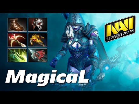 MagicaL Drow Ranger - Na'Vi Carry - Dota 2 Pro Gameplay