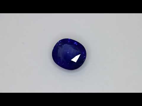 Blue Sapphire, oval cut, 5.36 ct - Luxedo Gems