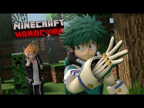 SO MANY DEATHS IN THE FIRST EPISODE...Also Denki is on Crack?  [MHA IN HARDCORE MINECRAFT EPISODE.1]