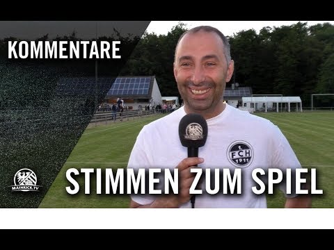 Die Stimmen zum Spiel | FC Hochstadt - SC 1960 Hanau (Habfinale, Kreispokal Hanau)
