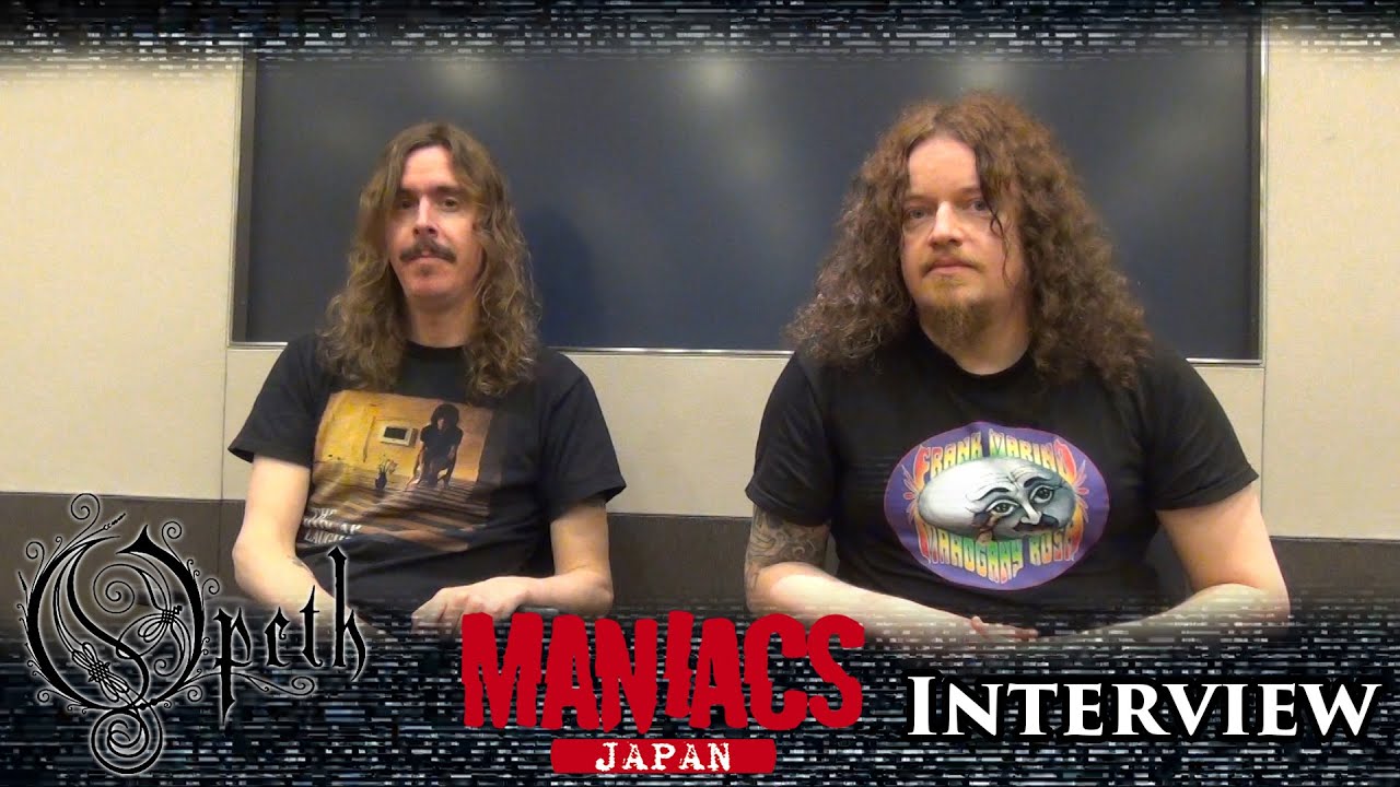 Opeth - Interview in JAPAN 2015 - YouTube