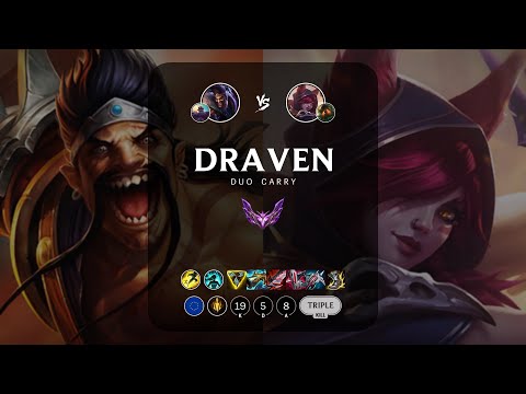 Draven ADC vs Xayah - EUW Master Patch 13.13